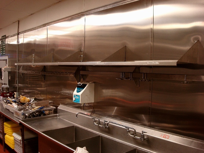 restaurant kitchen wall material