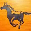 Steel Horse - metal wall art, signs, gate or fence panels, decorative items, automotive projects, hot rod, business logos. 