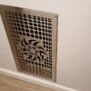 Custom stainless steel return air grille