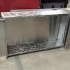 Custom, heavy duty type 304 stainless steel outdoor television cabinet, with bi-fold doors.