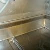 stainless counterflashing on dishwash line